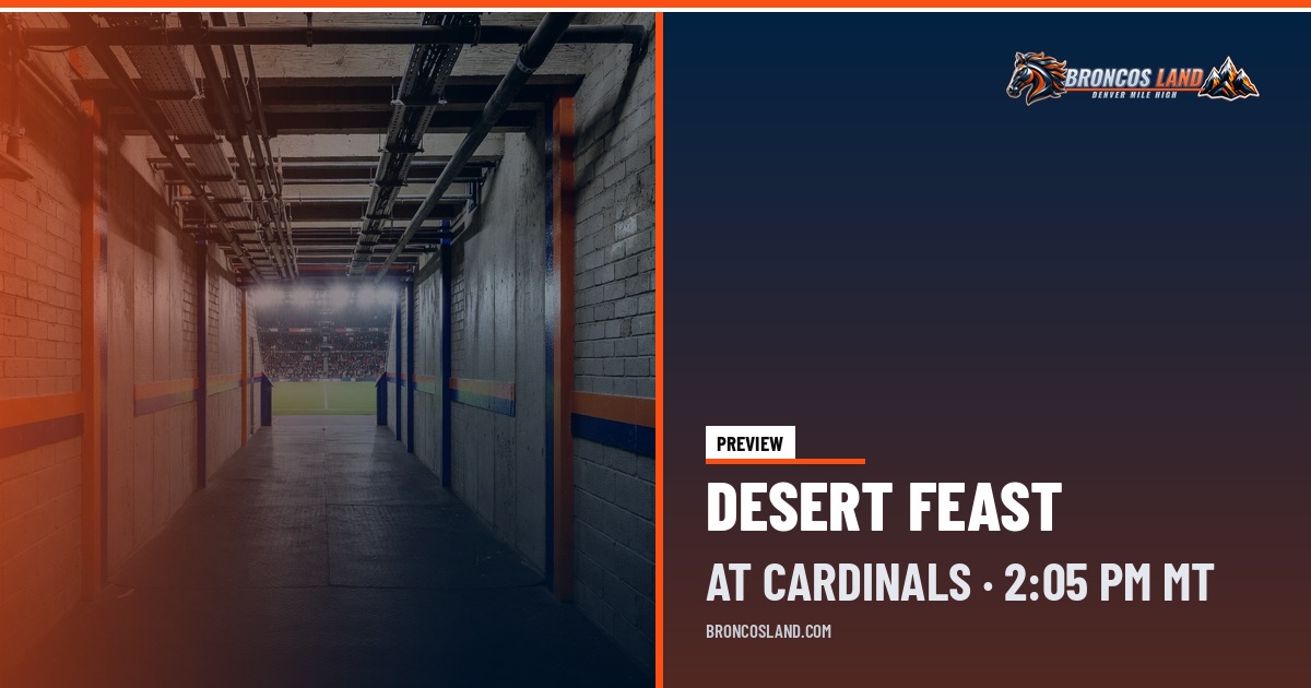 Broncos at Cardinals Preview: Denver's Defense Has a Feast Waiting in the Desert
